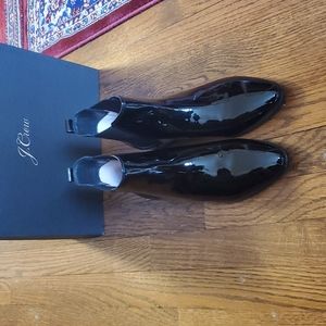 J.Crew Crinkle Patent Easy Lexi Boot